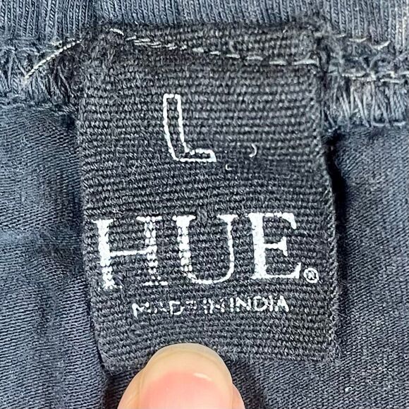 Hue Women’s Pull-on Elastic Waist Lounge Leggings Large - Picture 5 of 7